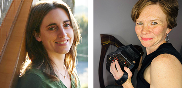 Master Grainne Hambly at left, and Apprentice Mary Kate Lee at right