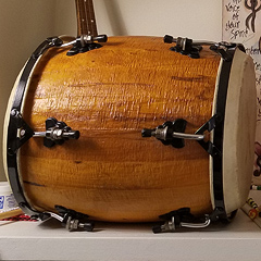 A small bomba drum owned by Pedro Antonetty