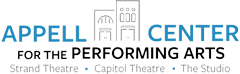 logo: Appell Center for the Performing Arts